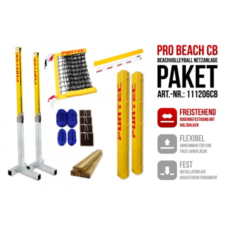 ΣΕΤ BEACH VOLLEY PRO FUNTEC 11126CB