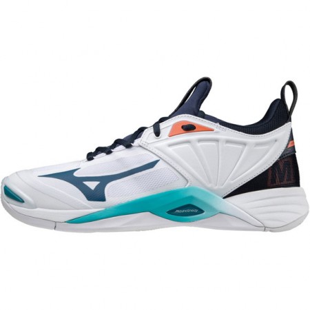 MIZUNO WAVE MOMENTUM White/LegionBlue/Ceramic