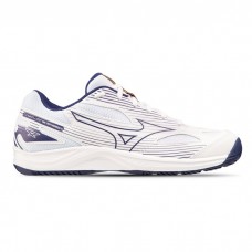 MIZUNO WAVE CYCLONE SPEED 4 White/Blue Ribbon/Mp Gold