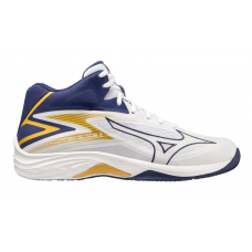 MIZUNO THUNDER BLADE Z MID (White/Blueribbon/Gold)