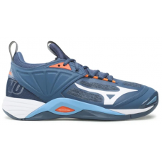 MIZUNO WAVE MOMENTUM (White/Blue)