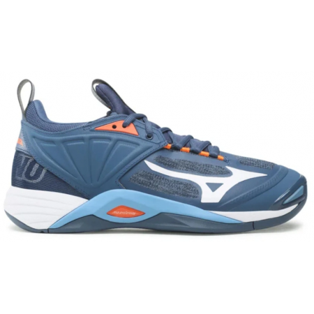 MIZUNO WAVE MOMENTUM (White/Blue)