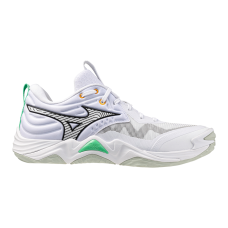 MIZUNO WAVE MOMENTUM ELITE (White/Black/Frozen Emerald)