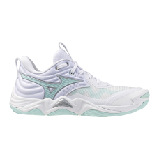 MIZUNO WAVE MOMENTUM ELITE (White/Blue Tint)