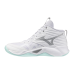 MIZUNO WAVE MOMENTUM PRO MID (White/Blue Tint)
