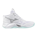 MIZUNO WAVE MOMENTUM PRO MID (White/Blue Tint)