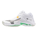 MIZUNO WAVE LIGHTNING Z8 MID (White/Black/Frozen Emerald)
