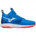 MIZUNO WAVE MOMENTUM 2 MID FrenchBlue/IgnitionRed