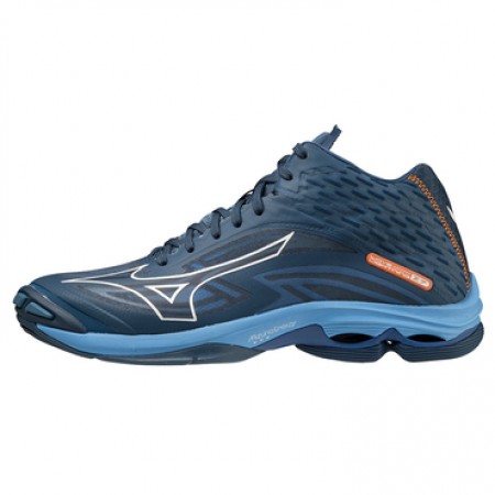 MIZUNO WAVE LIGHTNING Z7 MID Dark Denim / White / Blus Jasper