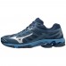 MIZUNO WAVE VOLTAGE Dark Denim / White / Blue Jasper