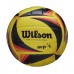 Μπάλα beach volley WILSON AVP REPLICA NYC (μαύρο κίτρινο πορτοκαλί) (WTH01120 XB) 