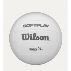 Wilson AVP Soft Play Volleyball (White)-WV4007201XBOF