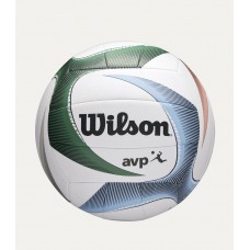 Wilson AVP PXL Volleyball (White/Blue/Green)-WV4008201XBOF