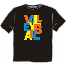 T-Shirt VOLLEYBALL TEXT